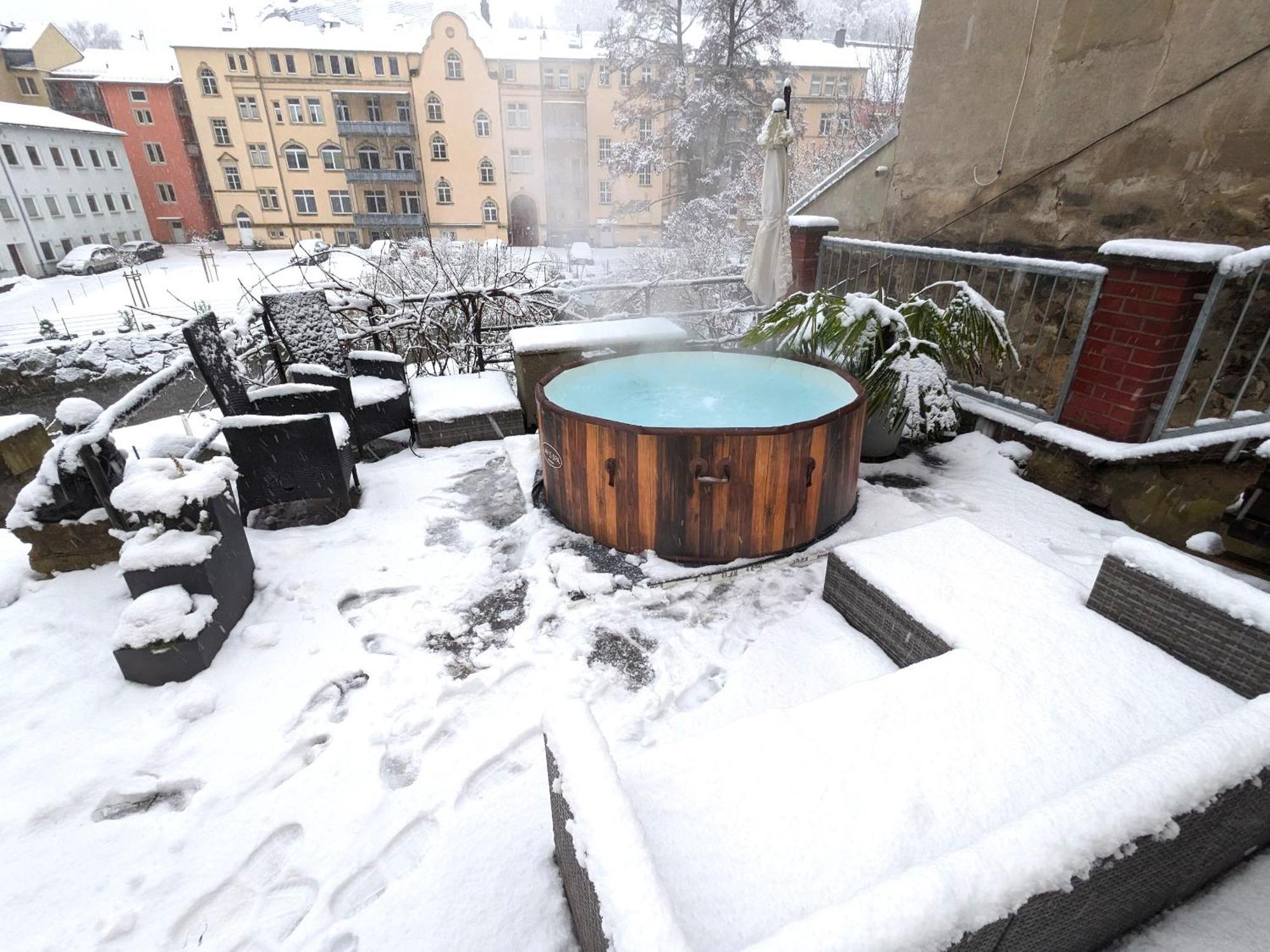 Hw2 - Urlaubsmagie - Sauna & Whirlpool Fuer Alle Sebnitz Exterior foto